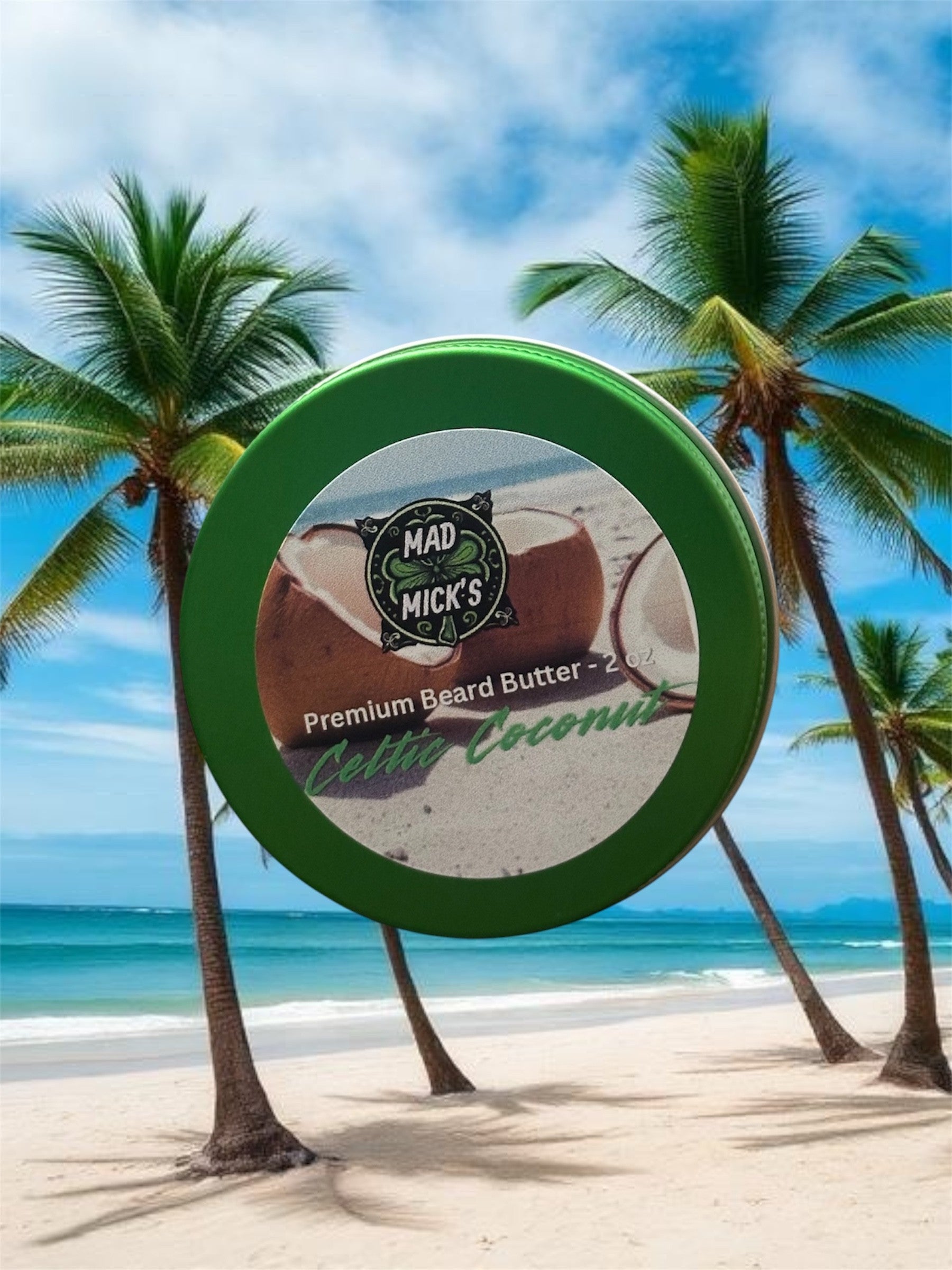 CELTIC COCONUT - BEARD BUTTER 2 oz